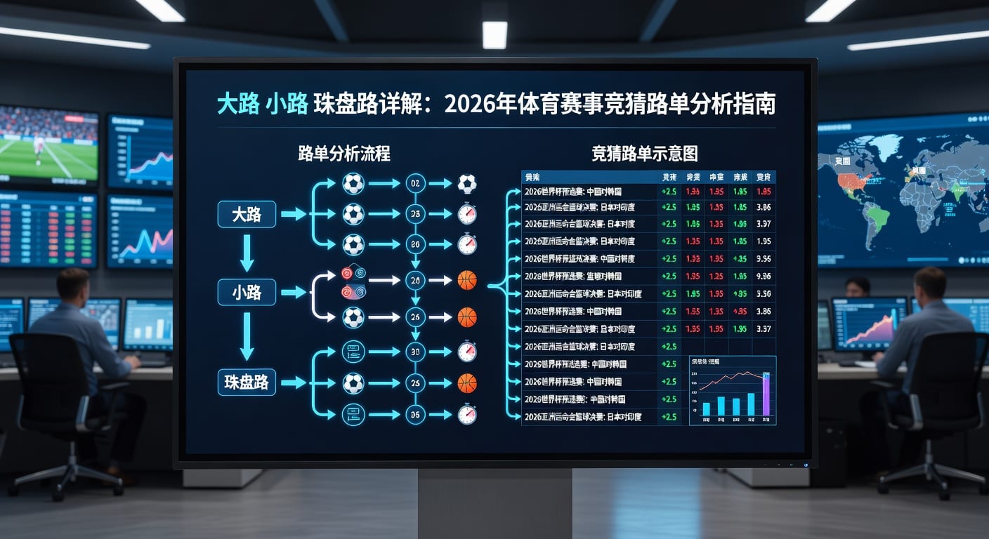 大路 小路 珠盘路投注技巧与赛前判断