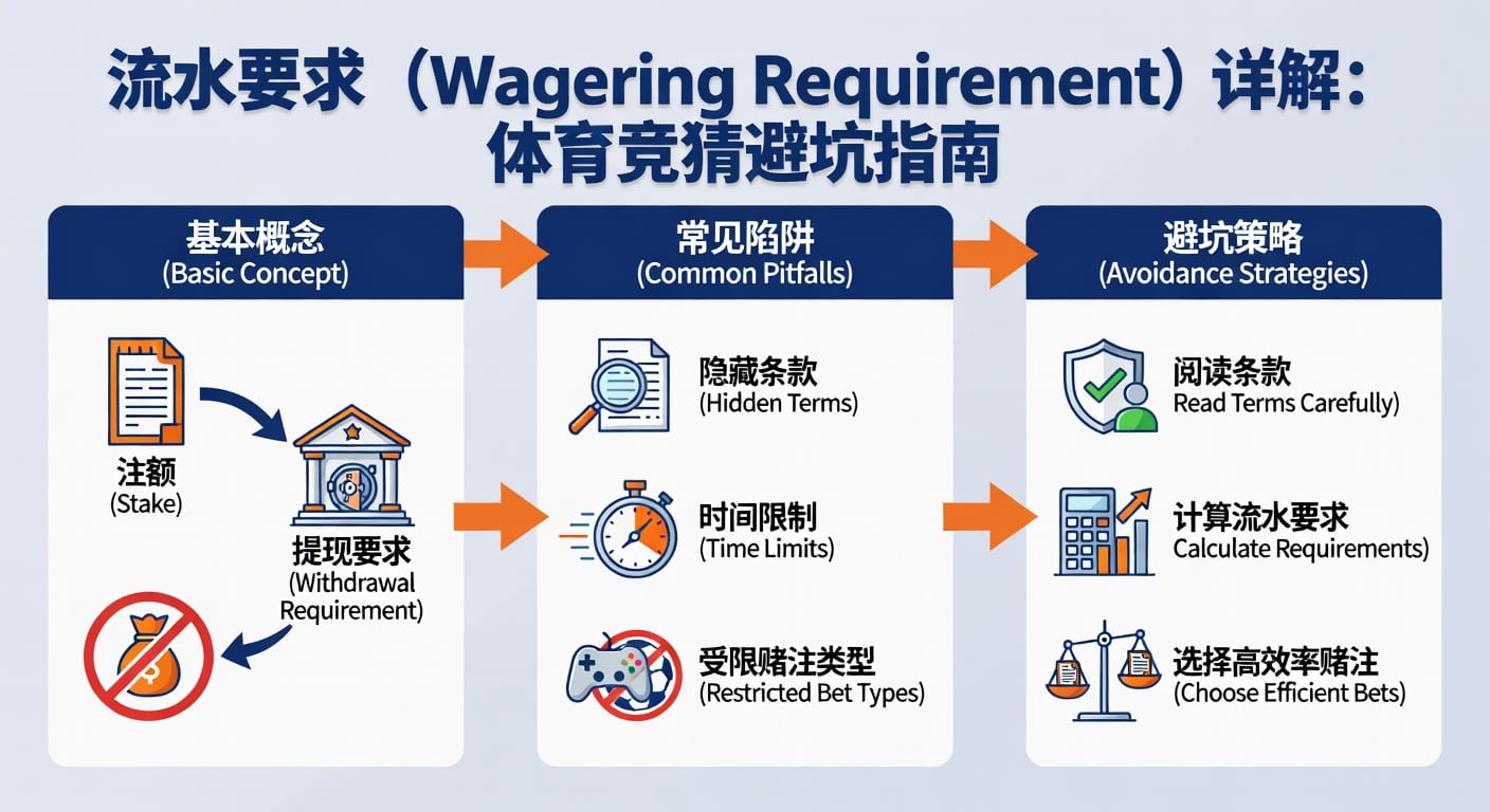 流水要求 wagering requirement：规则、成本与达标方法