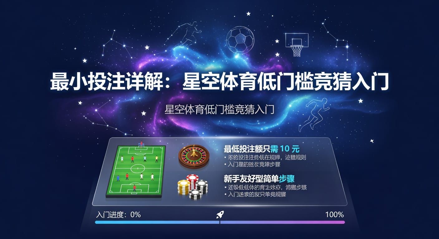 最小投注：体育玩家的下注门槛与风控思路