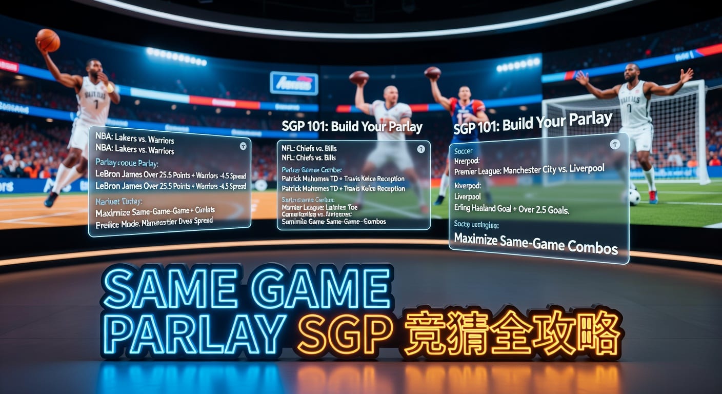 超级过关 same game parlay SGP：玩法拆解与实战思路