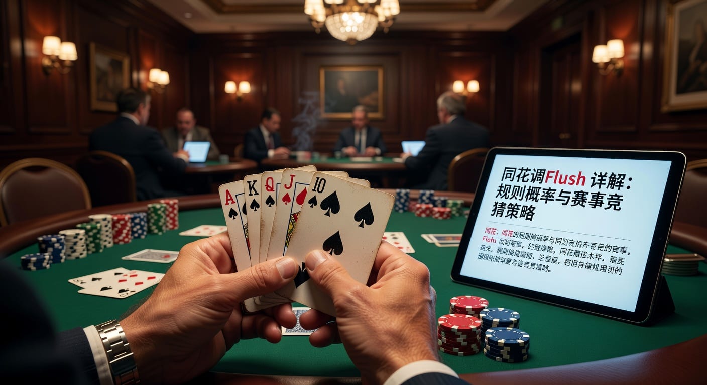 同花顺 straight flush 规则概率与实战判断