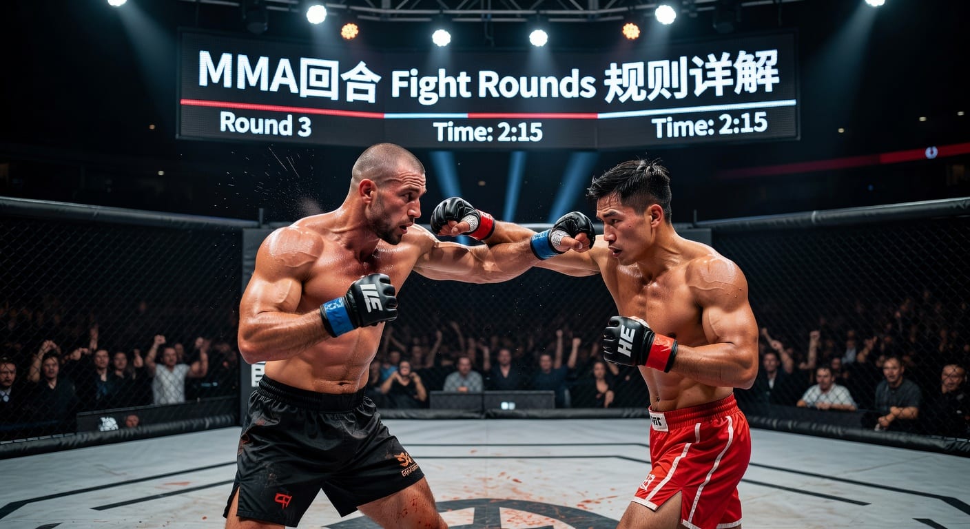 MMA回合 fight rounds 规则与实战节奏解析｜大好玩560cc